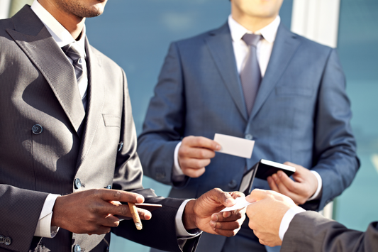 Custom business card design with QR code for modern branding.